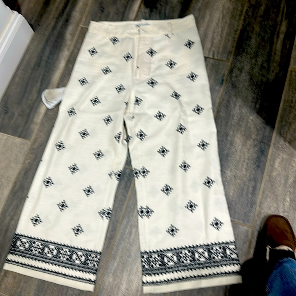 Zara dress capri dress pants like new